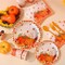 175 Pcs - Thanksgiving Paper Plates and Napkins Party Supplies, Serves 25 Guests (9 x 9 x 5 inches)